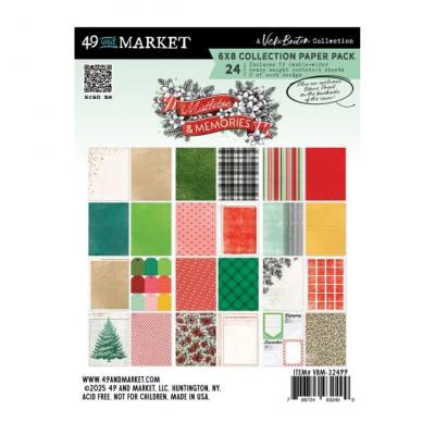 49 And Market Mistletoe And Memories - Collection Paper Pack